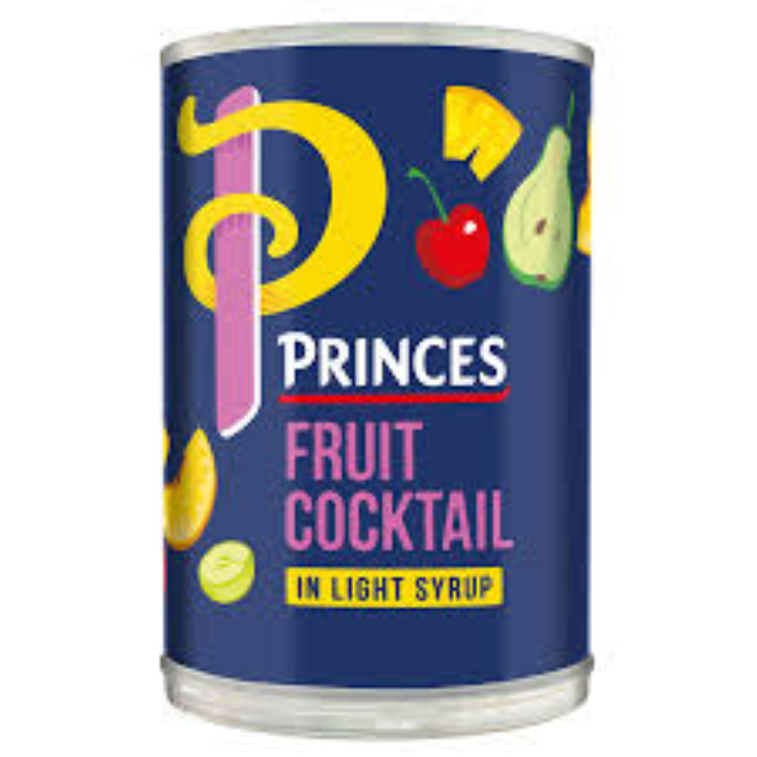 PRINCES FRUIT COCKTAIL IN LIGHT SYRUP 410G